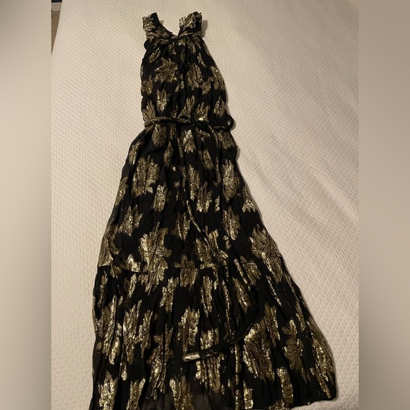 IRO Laza shimmer belted dress - Picture 5 of 5